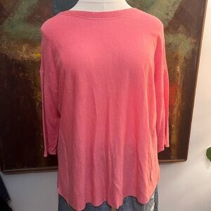 J. Jill Coral Knit Top